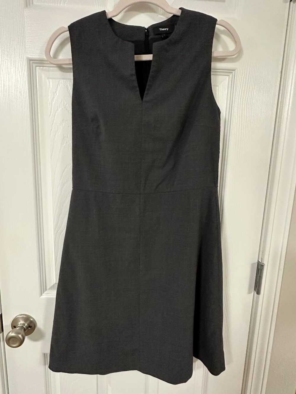 Theory Good Wool dress